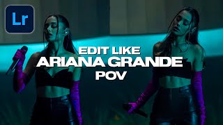 HOW TO EDIT LIKE ARIANA GRANDE | POV LOOK | LIGHTROOM PRESET screenshot 2