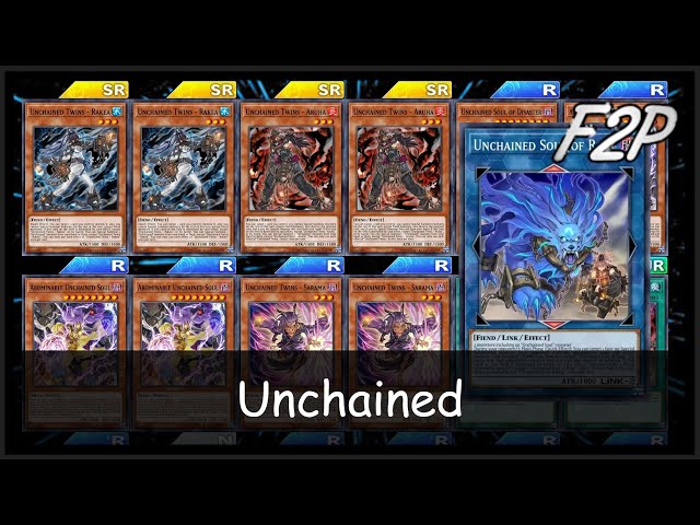UNCHAINED - F2P/P2W Deck Analysis & Testing [Yu-Gi-Oh! Duel Links]