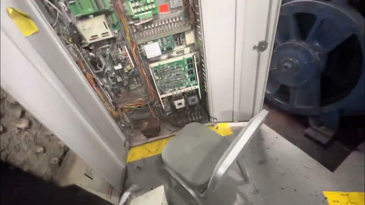 AMAZING Westinghouse/MCE Gearless Traction Elevator Machine Room YouTube