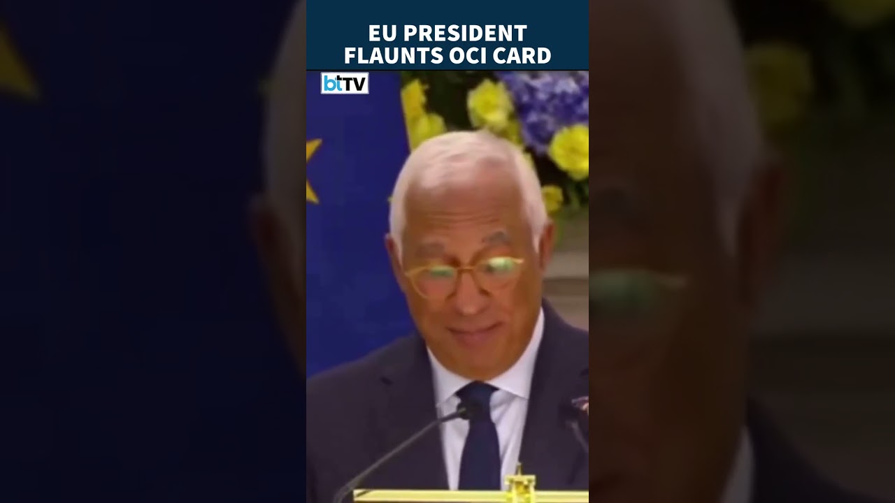 “Proud Of My Goa Roots”: EU Council President Flaunts Overseas Citizen Of India Card