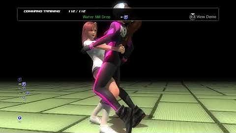 DEAD OR ALIVE 5 Last Round Honoka Command Training