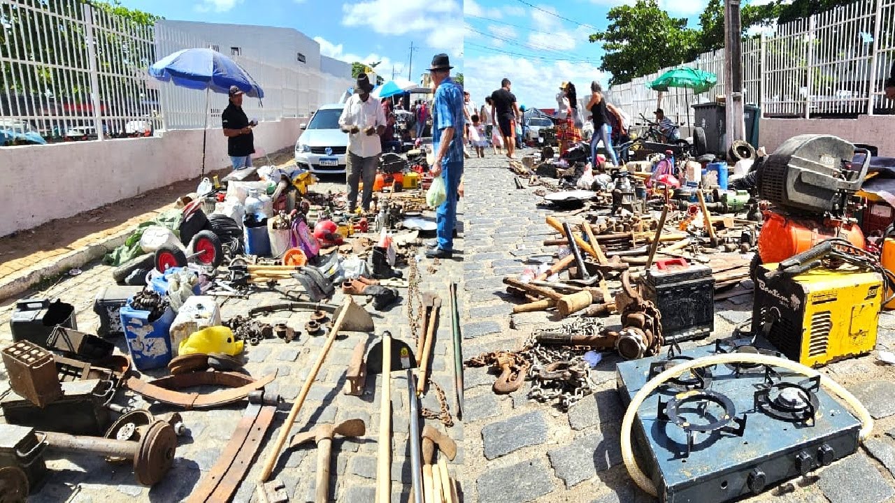 AS FEIRAS DO ROLO NO NORDESTE TEM MUITAS RELÍQUEAS