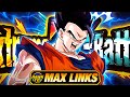 HE'S HERE!!!!! LEVEL 10 LINKS 100% RAINBOW STAR EZA STR ULTIMATE GOHAN! (DBZ: Dokkan Battle)