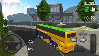 Public Transport Simulator Coach #19 - Frankfurt To Stuttgart | Driving Bus Planer | Mobile Gameplay screenshot 5