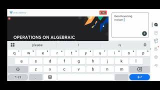 Short video on unacademy online class ..