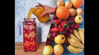 سلطة الفواكه بعصير البرتقال  معلومات جديدة غتعرفيها  salade de fruits