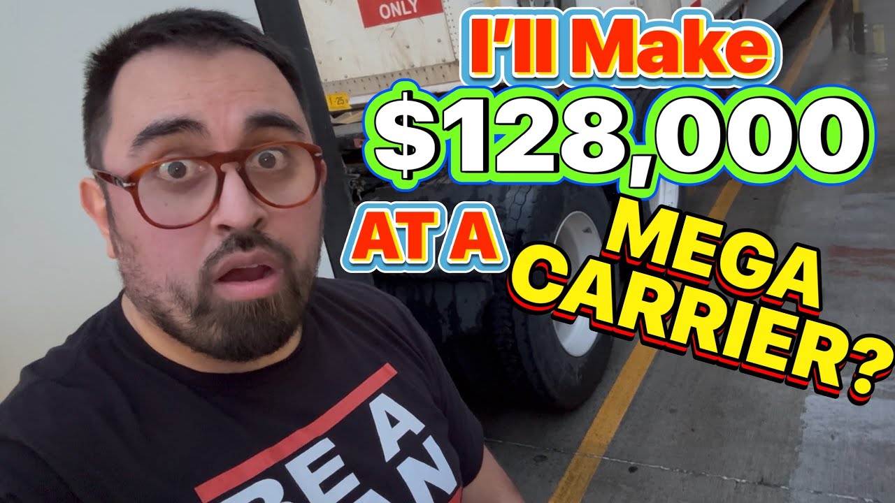 Yes, You Can Make $100K+ at a Mega Carrier! #Trucking - YouTube