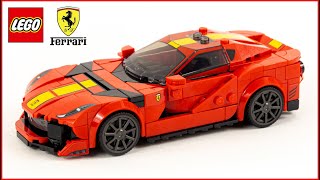 LEGO Speed Champions 76914 Ferrari 812 Competizione Speed Build for Collectors - Brick Builder by Brick Builder 55,755 views 2 months ago 4 minutes, 29 seconds