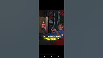 Loading screen in GTA when parents walk in #Shorts #gta #ps5 #gta5 #gtaonline ##gtashorts