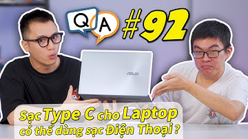 Hỏi Đáp 92: Có thể dùng Sạc Type C Điện thoại để Sạc cho Laptop...? Lenovo Legion 5 Pro vs Legion 7