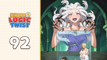 Brain Puzzle 2: Logic Twist Level 92 Defeat Medusa