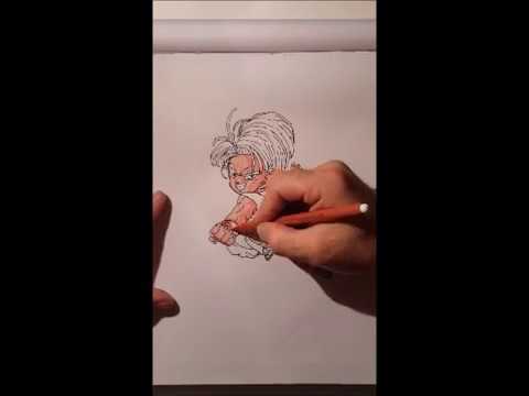 Come Disegnare Trunks Dragon Ball Z Colorare Per Bambini Impara Colori Youtube