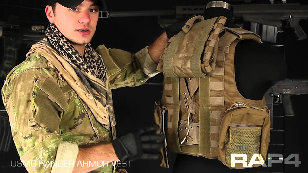 USMG Ranger Armor Vest YouTube