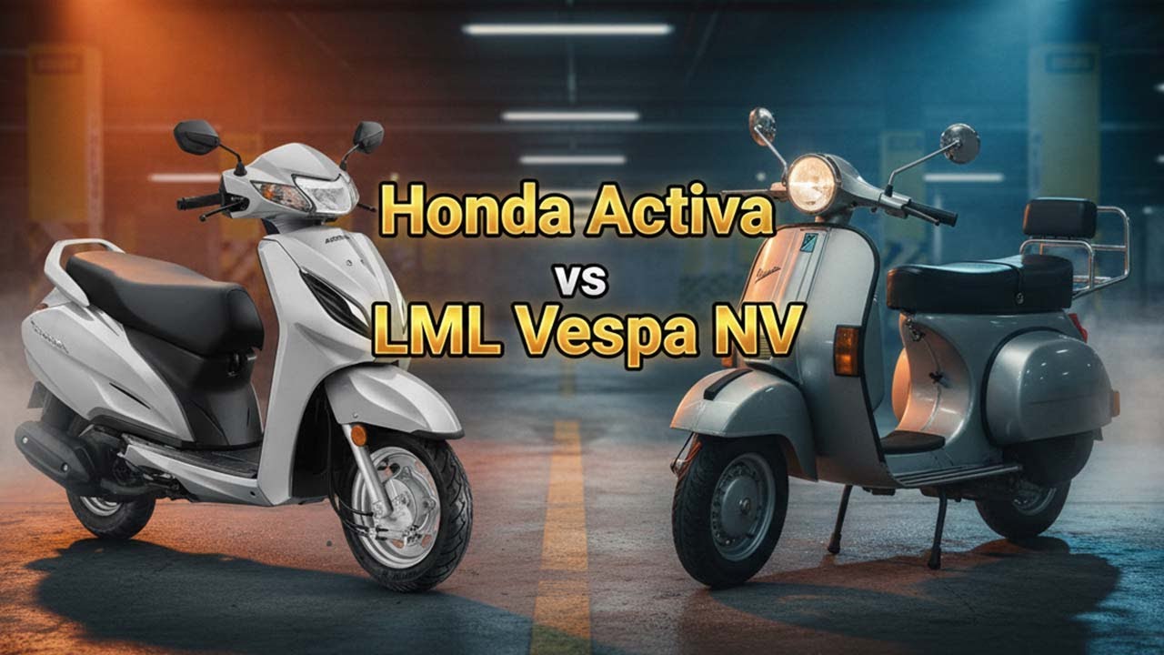 LML NV Scooter Vs Honda Activa  | Top End Race |