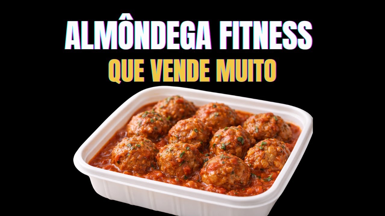 Marmita Fitness de Almôndegas ao Molho Simples | Receita Fácil para Vender