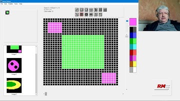 Sprite Editor - #Freebasic For Windows And Raster Master R42  - Day 108