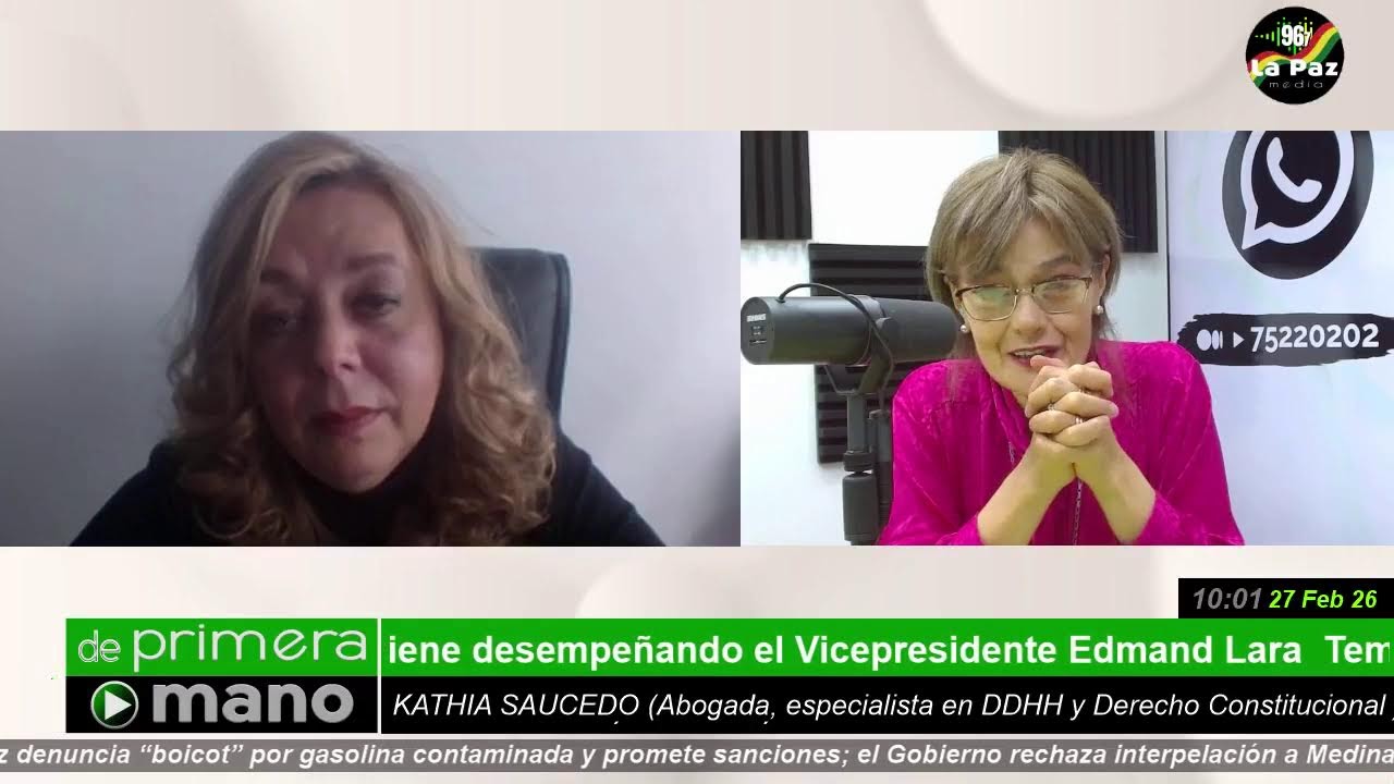 DE PRIMERA MANO - Vicepresidente Edmand Lara