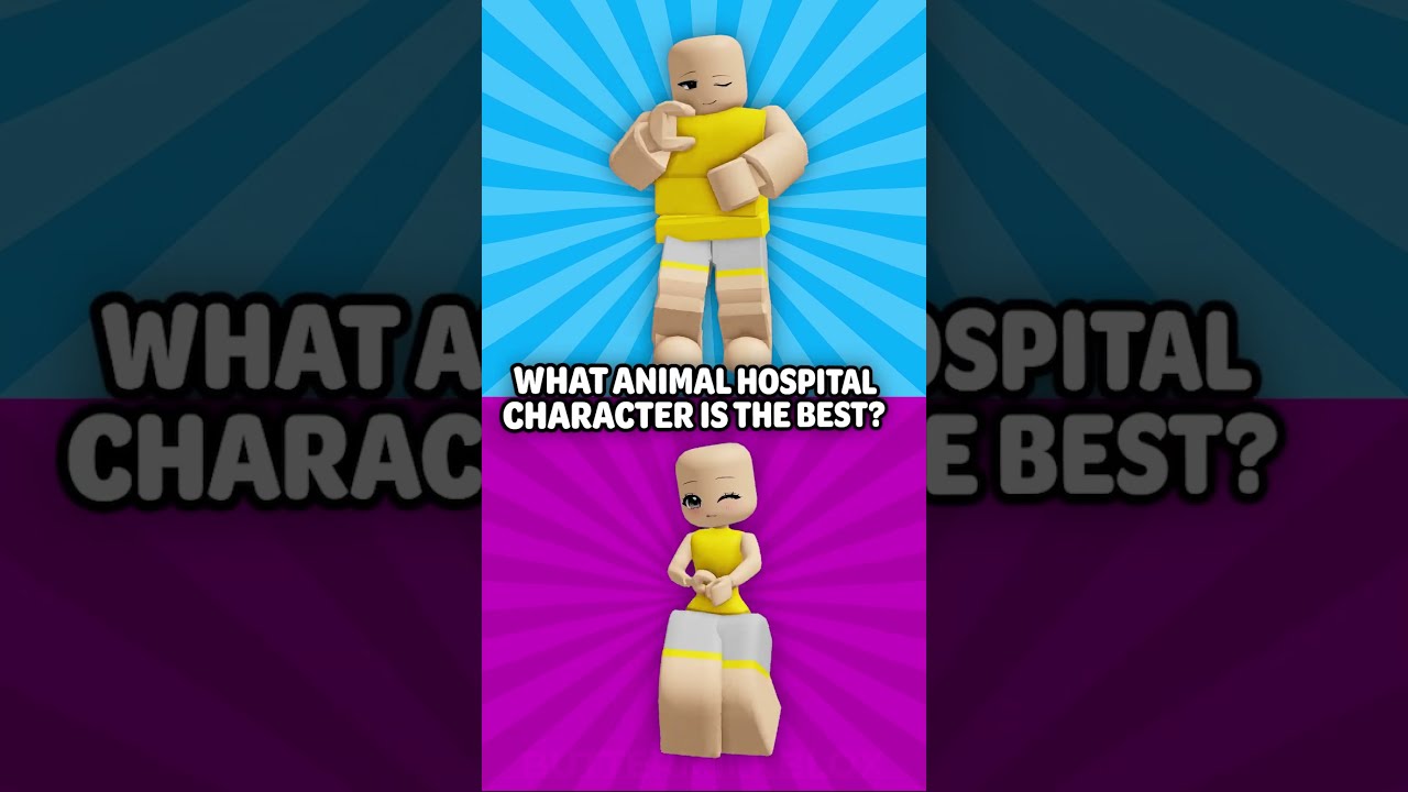 animal hospital roblox characters pt. 1 🦸🦸‍♀️ #robloxshorts