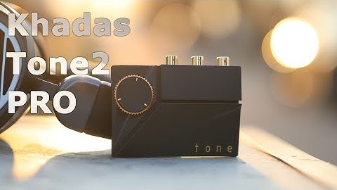 Khadas Tone2 PRO - Mini Desktop DAC AMP w/ MQA & Balanced RCA