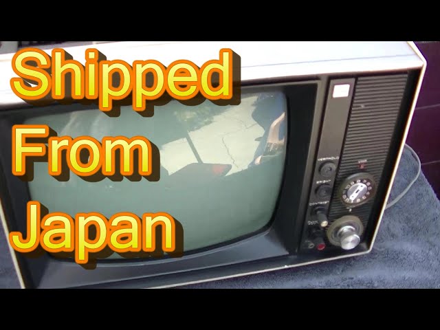 【匿名配送❗️】TOSHIBA PUBLIC 12 TV 【ジャンク】❣️ Vintage Toshiba TV From Japan 12PTU Monochrome Public 12