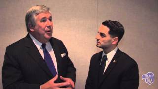 ESPN's Bob Ley visits Seton Hall University