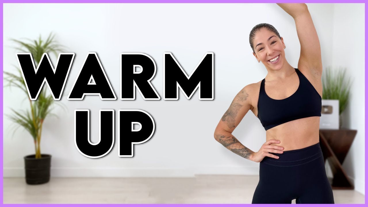 5 MIN WARM UP (Quick And Easy) - YouTube