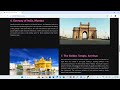 #tour  &amp; Travels Website Project | #HTML, #CSS, #javascript  | Full View + Code #codewithnitin#