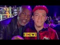 Bernard Hopkins Paul wall and Fabian Arredondo at the Fights EsNews Boxing