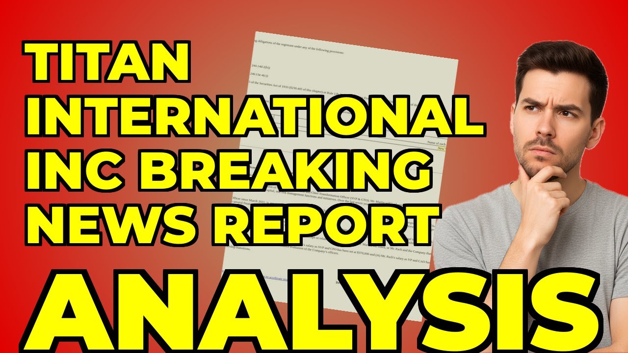 Titan International's Executive Shuffle: My Take