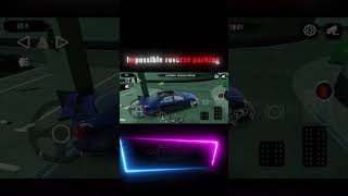 Impossible reverse parking #carparkingmultiplayer #subscribe