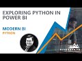 Python in Power BI Webinar: Navigate the Possibilities