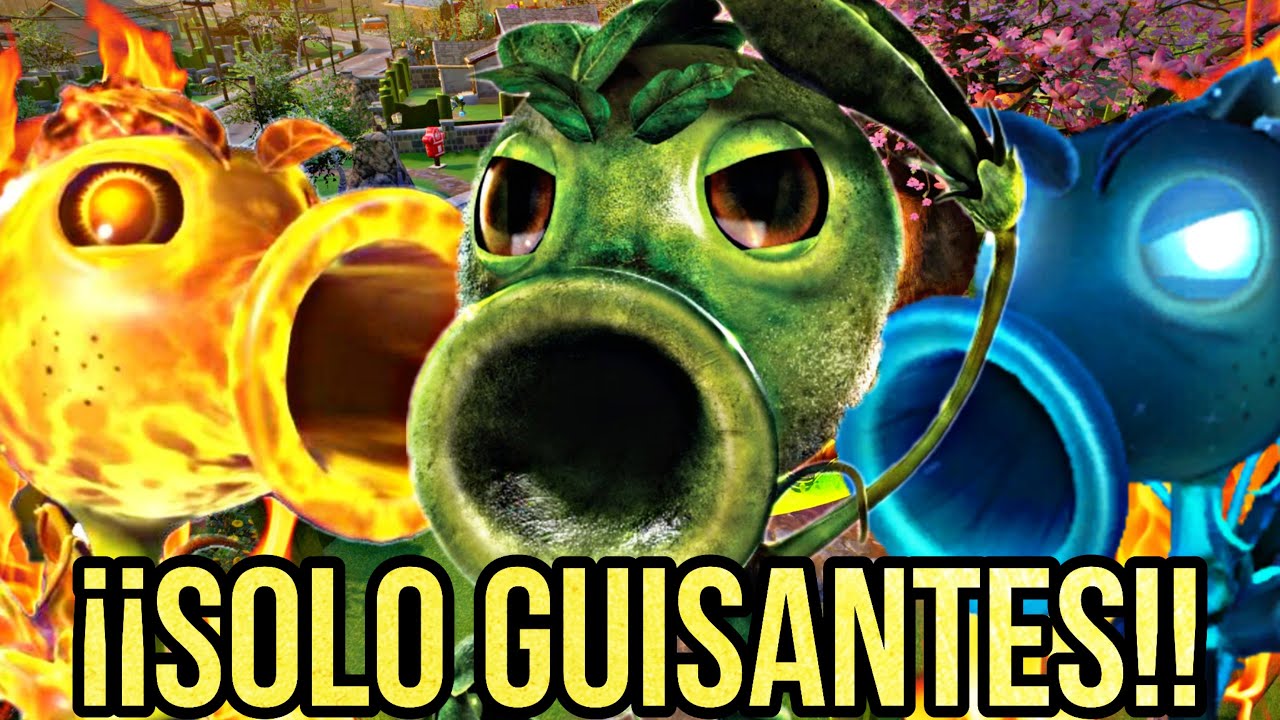 PLANTAS VS ZOMBIES GARDEN WARFARE - "OPERACION JARDIN SOLO CON ...