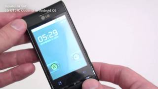 Test: LG GT540 Optimus