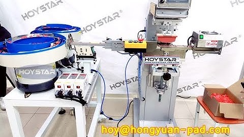 Automatic Tampo Printer for Plastic Hanger Clothes Size Clip Pad Printing Machine