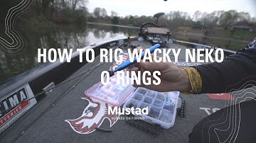 How to Rig Wacky Neko O-Rings | Mustad Fishing
