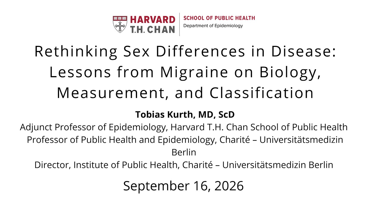 Tobias Kurth Seminar, September 16, 2026