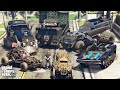 Gta 5  stealing madmax vehicles with michael mad max fury road  real life cars 52