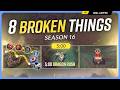 8 INSANELY BROKEN Things You Need to ABUSE in Season 16 - League of Legends
