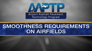 Smoothness Requirements on Airfields