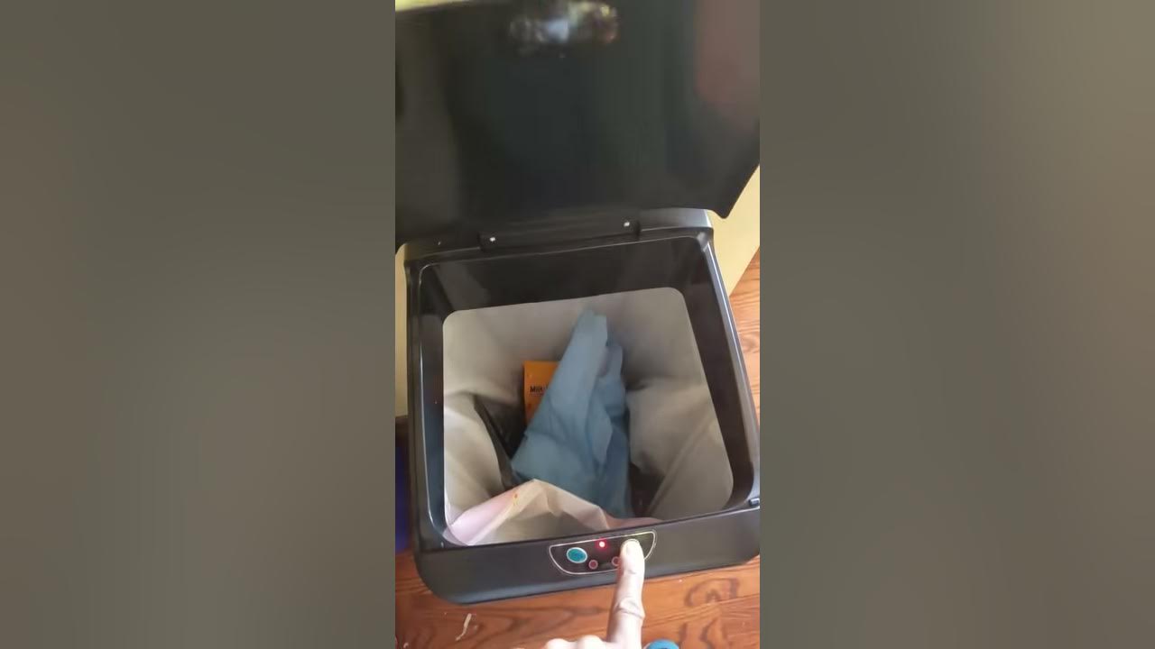 Itouch "touchless" garbage lid not working YouTube