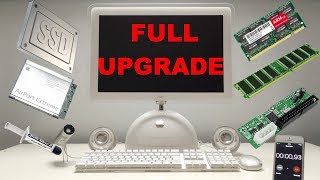iMac G4 Full Upgrade with Samsung SSD 2017
