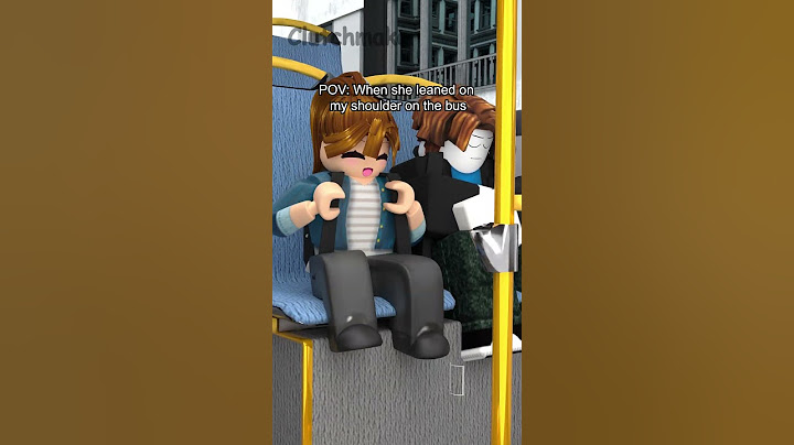 POV: When she leaned on my shoulder on the bus #shorts #short #roblox #funny #robloxmemes