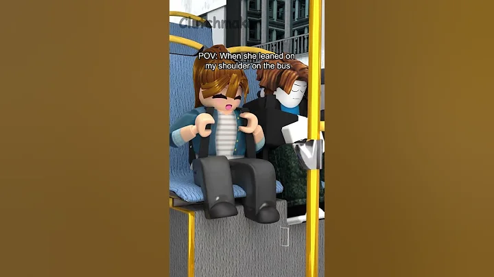 POV: When she leaned on my shoulder on the bus #shorts #short #roblox #funny #robloxmemes