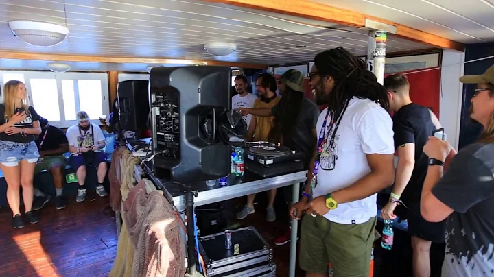 Deep Medi boat, Outlook festival 2017, Flowdan - Horror Show Style (Dubdiggerz remix)