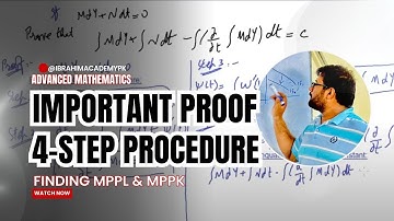 Very Important Proof of 4-step procedure (Ex#15.4) | Alfa C Chiang