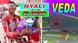 🔴 Aksi Brutal VEDA...‼️ di Race 2 ARRC AP250 Sugo Japan 2023🇯🇵