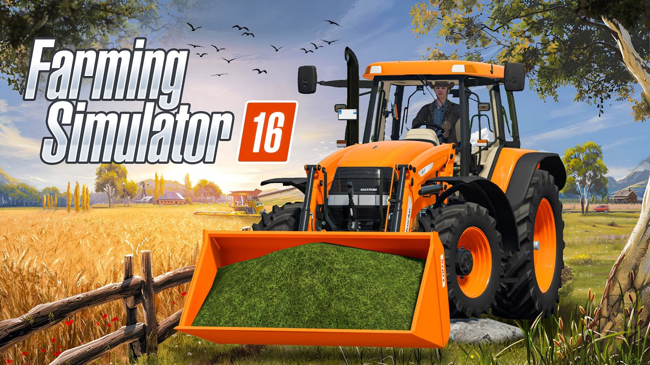Fs16 Map Collect Grass & Moving Grass In Fs16 | Fs16 Multiplayer | Timelapse ...