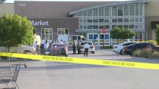 A body is found inside a car parked outside a Homestead Walmart.