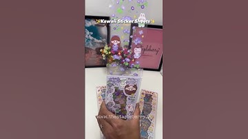 ✨Kawaii Sticker Sheets✨/Subscribe to my channel for more videos 🤗💓