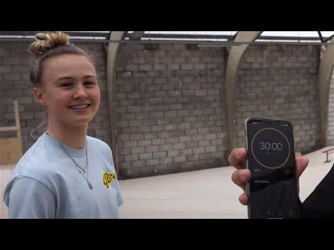 30 MINUTES WITH KEET OLDENBEUVING @ WORLD SKATE CENTER IN NETHERLANDS! | Santa Cruz Skateboards